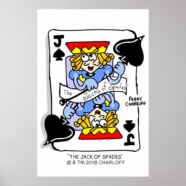 O Poster do Jack of Spades (Frente)