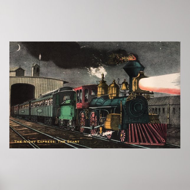 O Poster do Night Express (Frente)