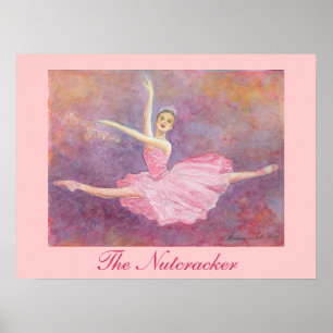 O poster do Nutcracker (fada da ameixa do açúcar