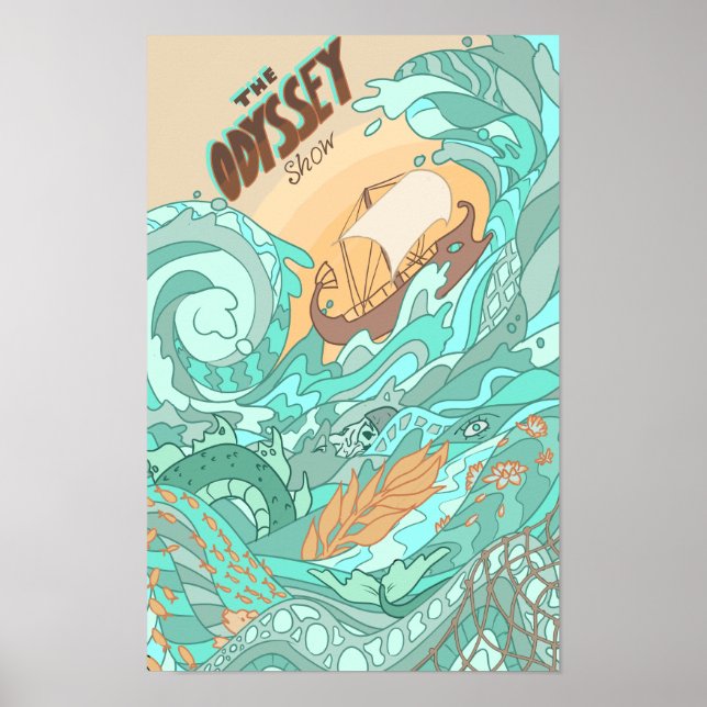 O Poster do Odissey Show (Frente)