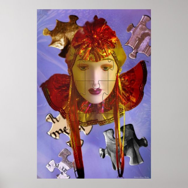 O Poster do puzzler (Frente)