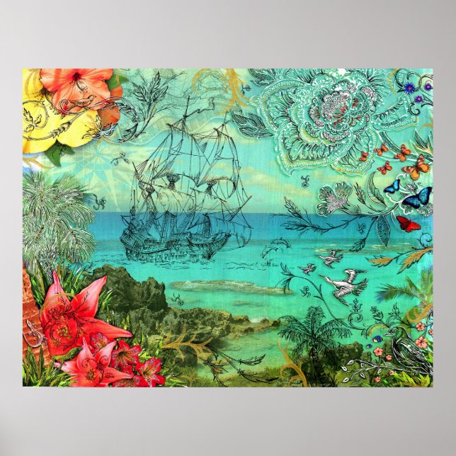 O Poster do Sea Venture (Bermudas) (Frente)