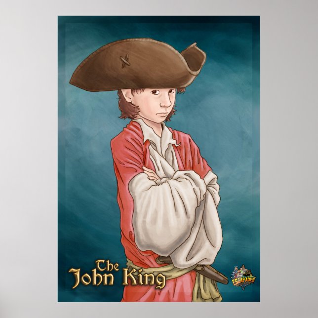 O Poster John King (Frente)