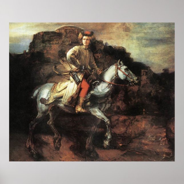 O Poster polonês Rider (Frente)