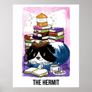 O Poster Tarot do Hermit BCN