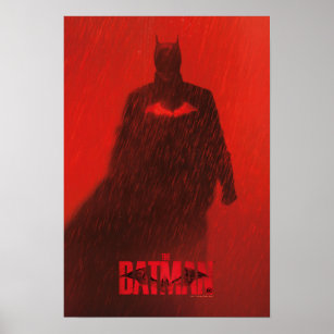 O Poster Teatral da Chuva Vermelha do Batman