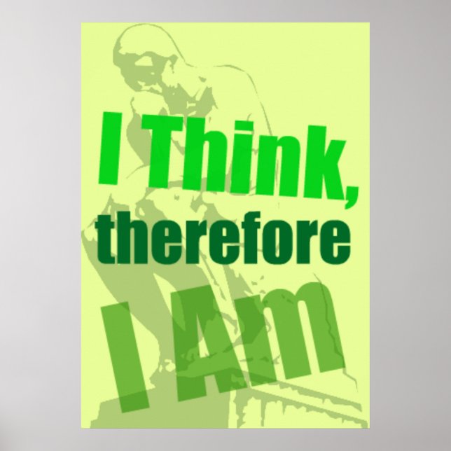 O Poster Thinker (Frente)