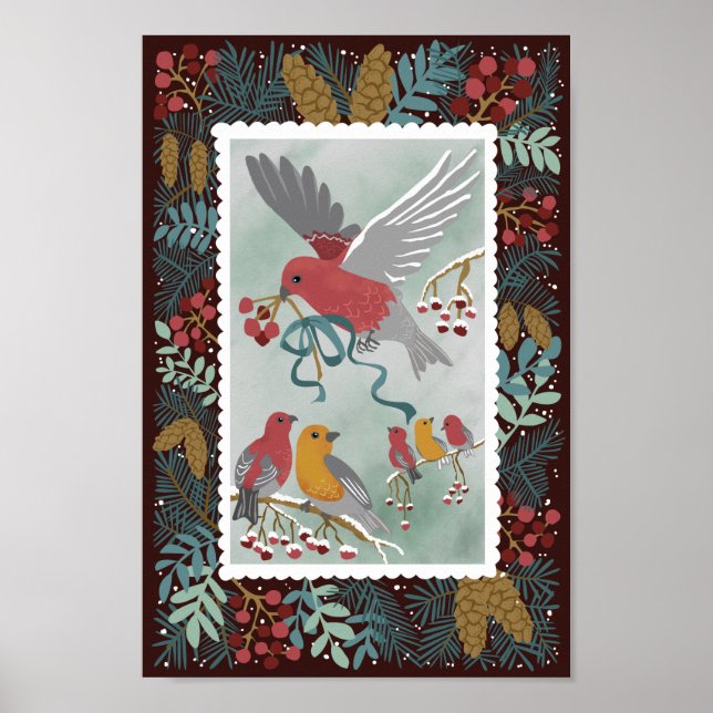 O Poster Vermelho da Crimson, A Canção Da Terra Do (Frente)