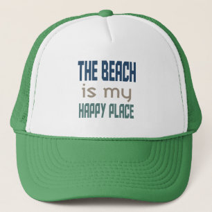 O Praia É Meu Lugar Feliz Boné