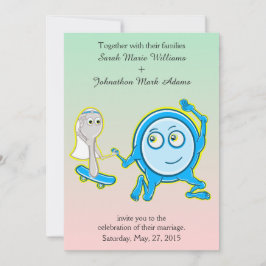 O Prato Fugiu Com O Convite De Casamento