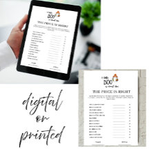 O preço do Halloween é o cartão de jogo do Chá de 