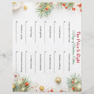 O preço está certo - 12 dias da edição de Natal