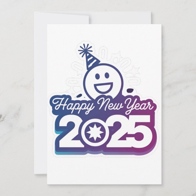 O presente das palavras: Cartão de Férias do Ano N (Frente)