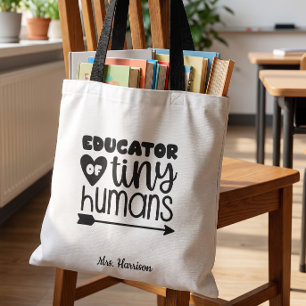 O presente do professor tote Bag, personalizado e