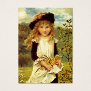 O presente doce do estilo do Victorian etiqueta a