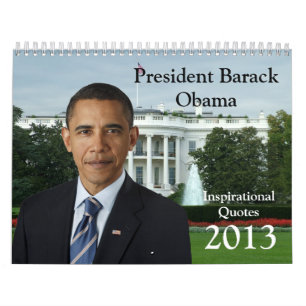 O presidente Barack Obama cita o calendário 2013