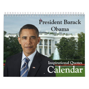 O presidente Barack Obama cita o calendário anual