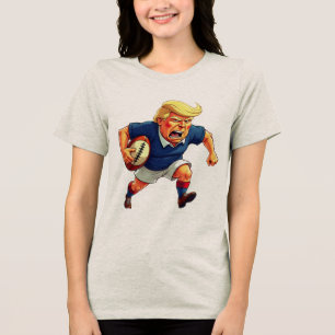 O Presidente Donald Trump joga rugby