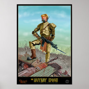 O preto da guarda afiou o poster