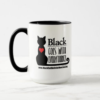 O preto de BCHR vai com tudo! caneca combinado de