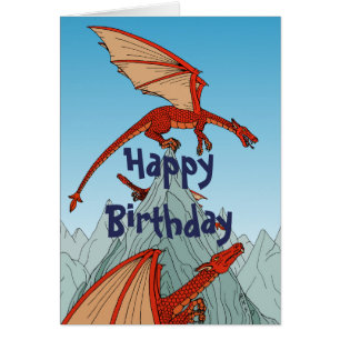 O primeiro a ganhar! Cartão de Aniversário