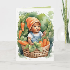 O primeiro ano de Little Sprout - Convite de anive