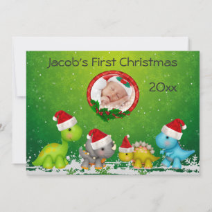 O primeiro Cartão com fotos dos dinossauros de Nat