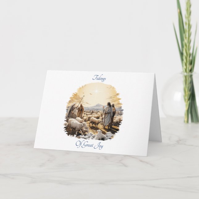 O primeiro cartão da série natalícia 3 (Frente)