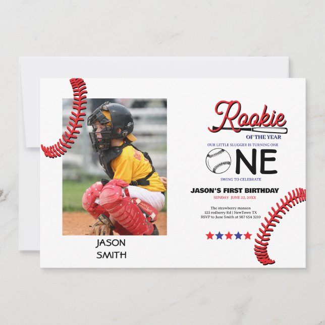 O primeiro cartão de aniversário do miúdo de beise (Frente)