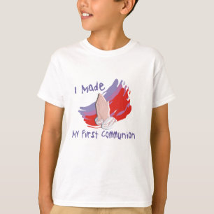 O primeiro comunhão caçoa camisas & presentes