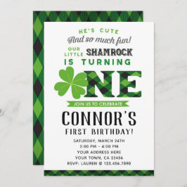 O primeiro convite de aniversário de Patrick da ru