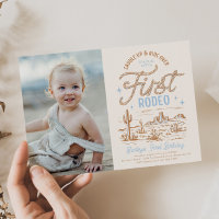 O Primeiro Convite de Aniversário Rodeio do Menino