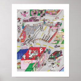 O primeiro Poster de Desenho de Voltz