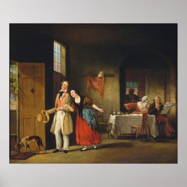 O primo medroso - F W Edmonds Fine Art Poster (Frente)