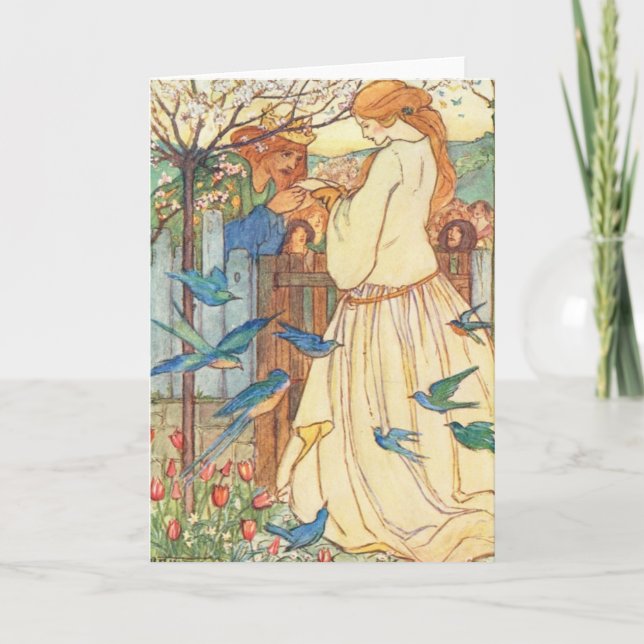 O Príncipe Saudará Sua Princesa Por Ser Um Cartão  (Frente)