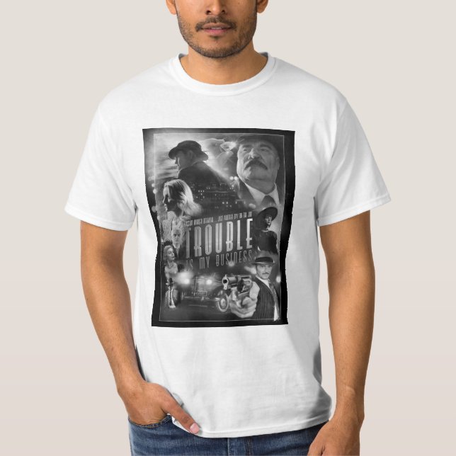 O problema é a camiseta T do Poster de filmes para (Frente)