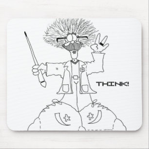O professor, PENSA! Mousepad