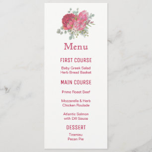 O Protea floresce menus da flor da aguarela