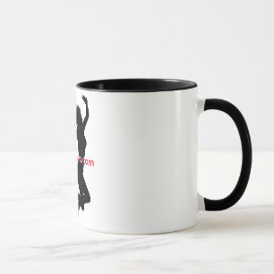 O pulo registra a caneca