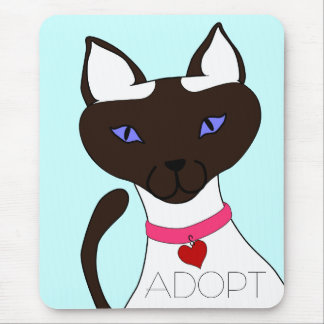 O purr-fect Moira ADOTA o Aqua Mousepad