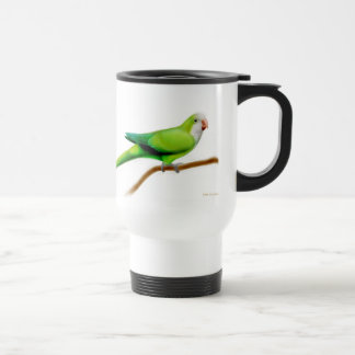 O quacre repete mecanicamente a caneca de viagem