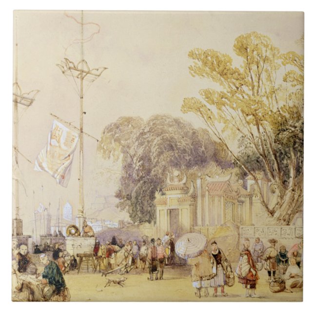 O quadrado da vila na baía de Hong Kong, chapeia 5 (Frente)