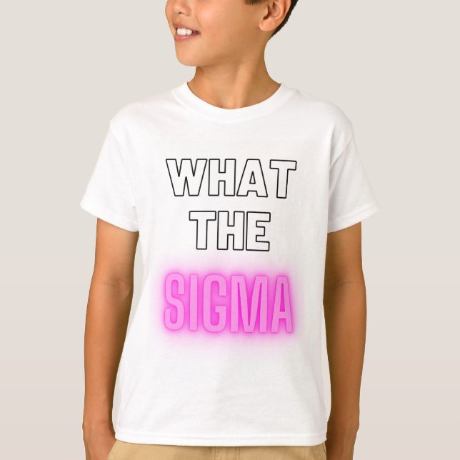 O que a camisa do sigma gen alpha rosa (Frente)
