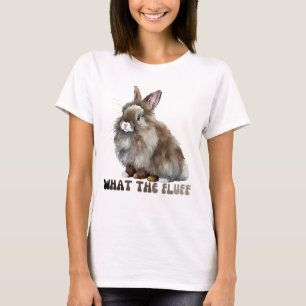 O Que A Camiseta Fluff Lionhead Rabbit T