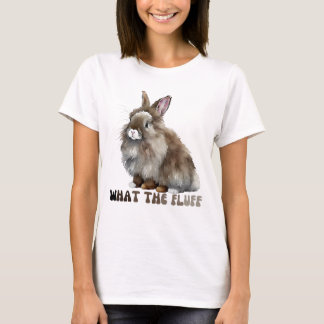 O Que A Camiseta Fluff Lionhead Rabbit T