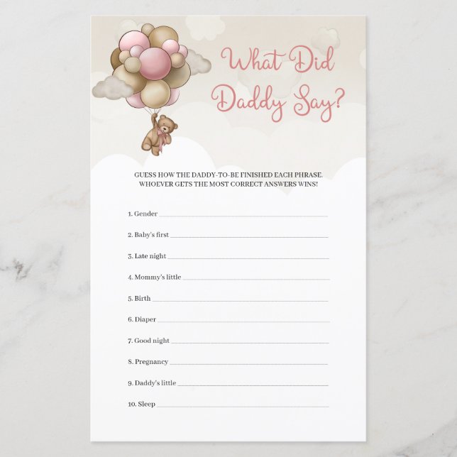 O que disse o Pai? (Frente)