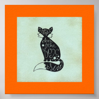 O Que Diz A Raposa Poster