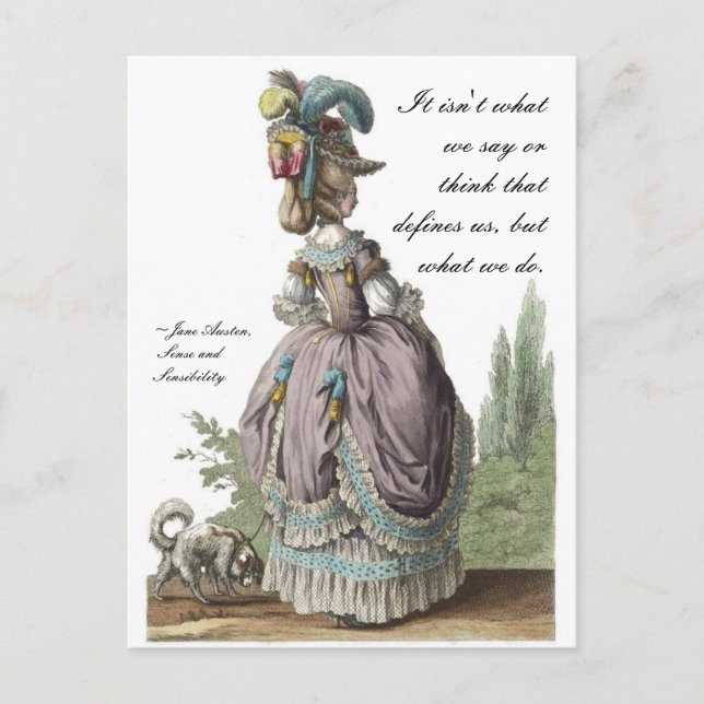 O que dizemos cartão postal (Frente)