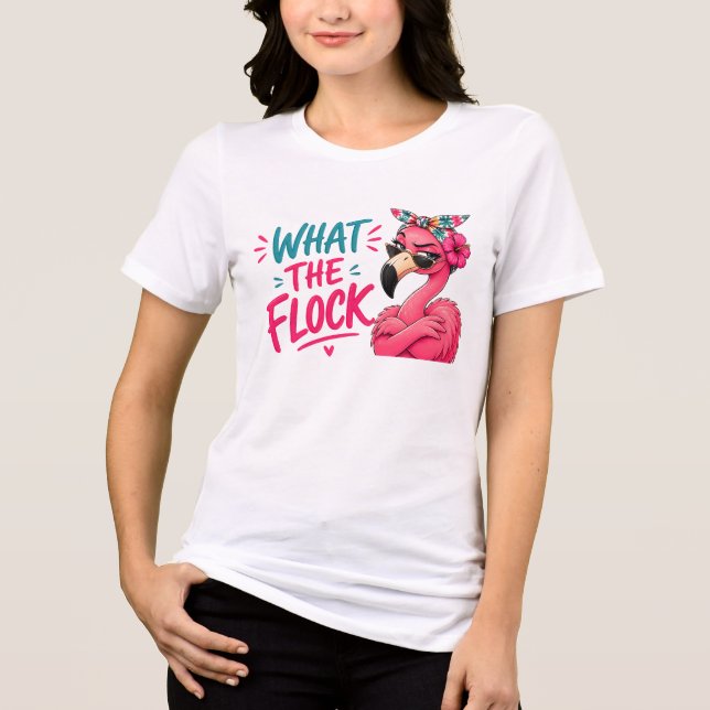 O Que é a Manada - Óculos de Sol Flamingo Rosa Tro (Frente)