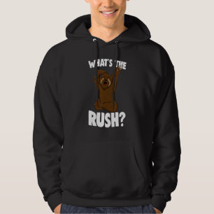 O que é a Rush Sleepy Head Sloth Camisetas Mulhere